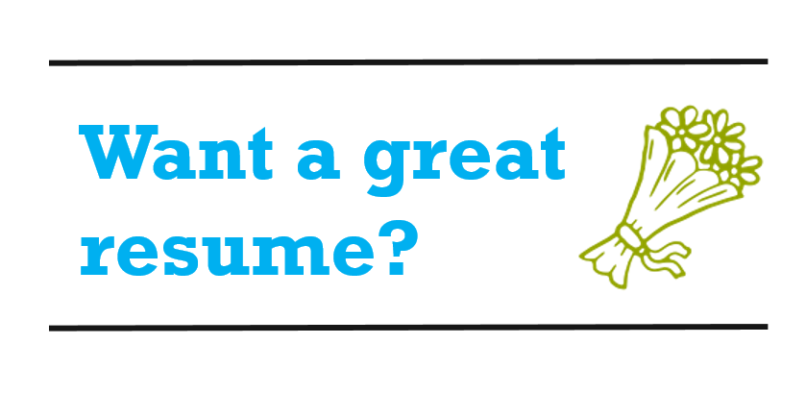 Want a great resume? Consider flower arranging!