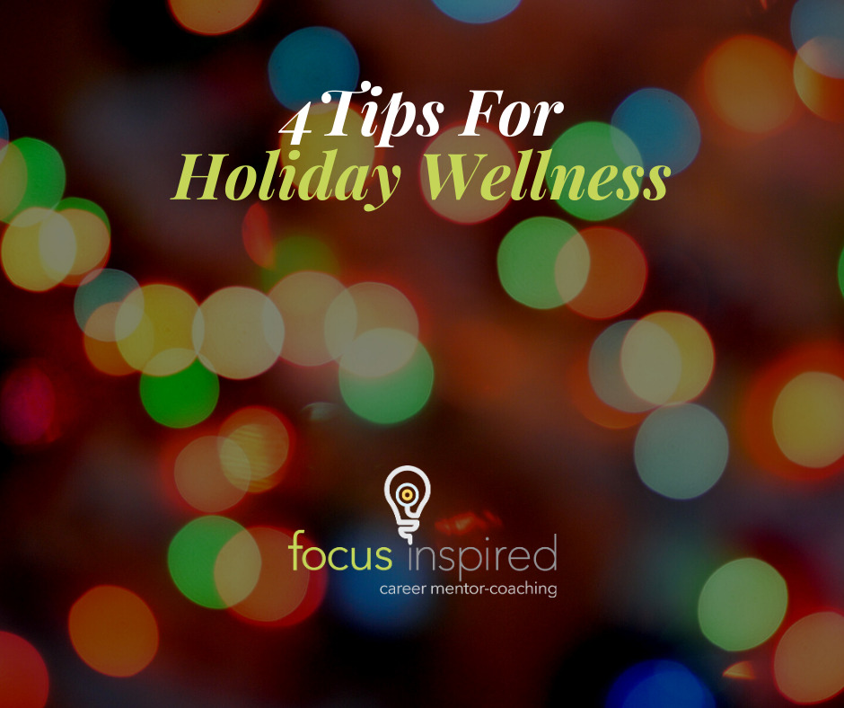 Title Card - 4 Tips For Holiday Wellness