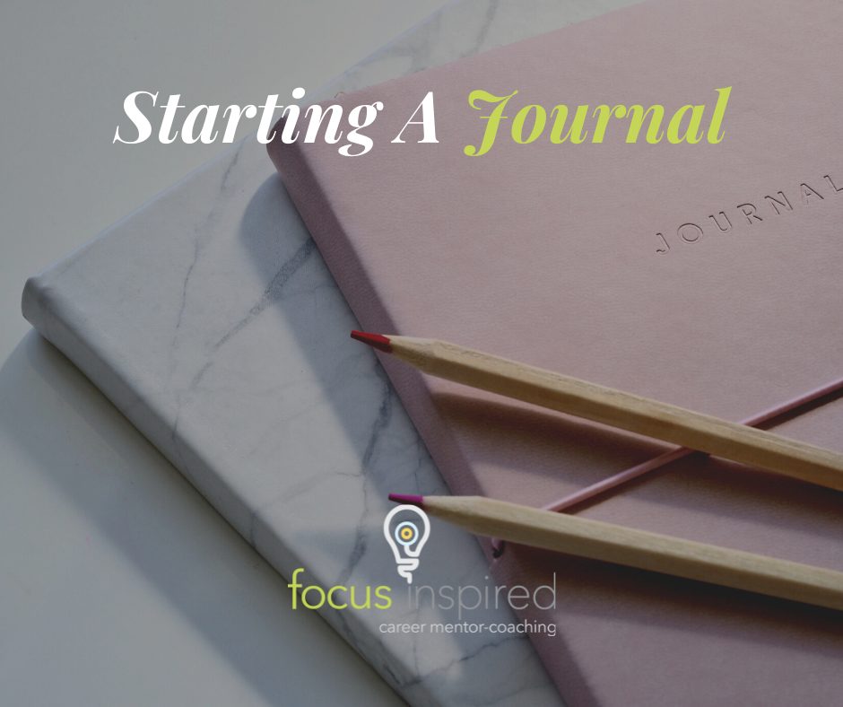 Title Card - Starting A Journal