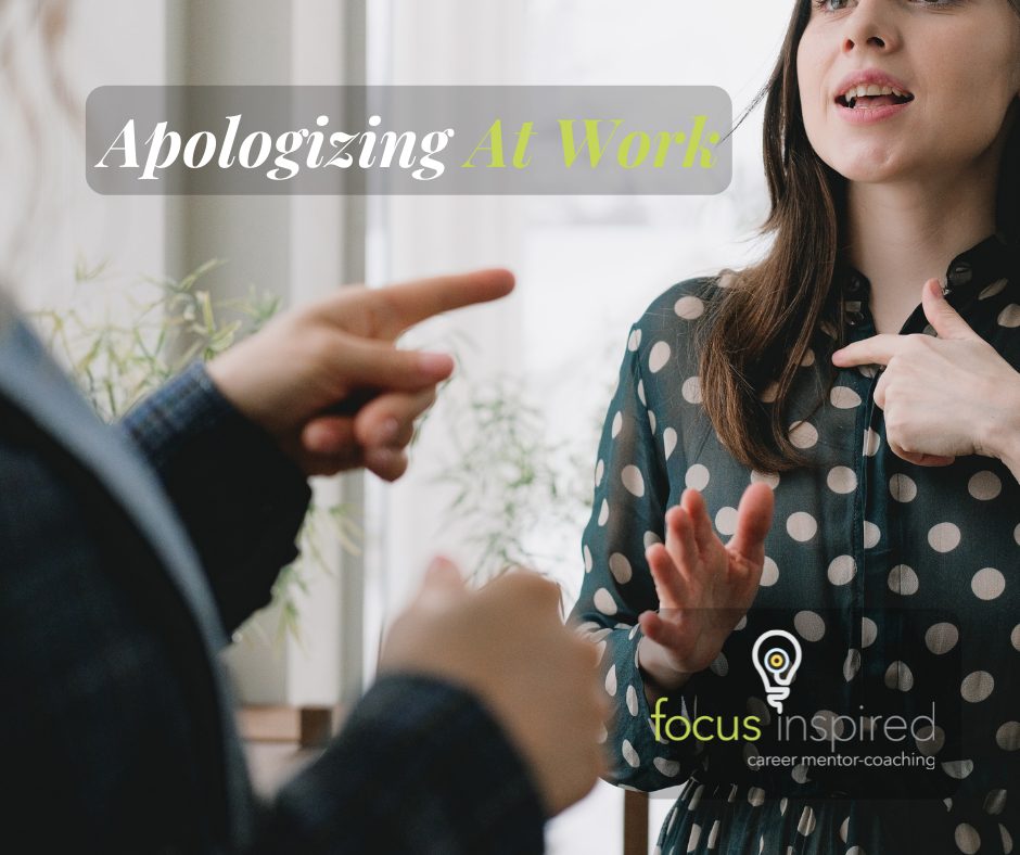 Title Card - Apologizing At Work