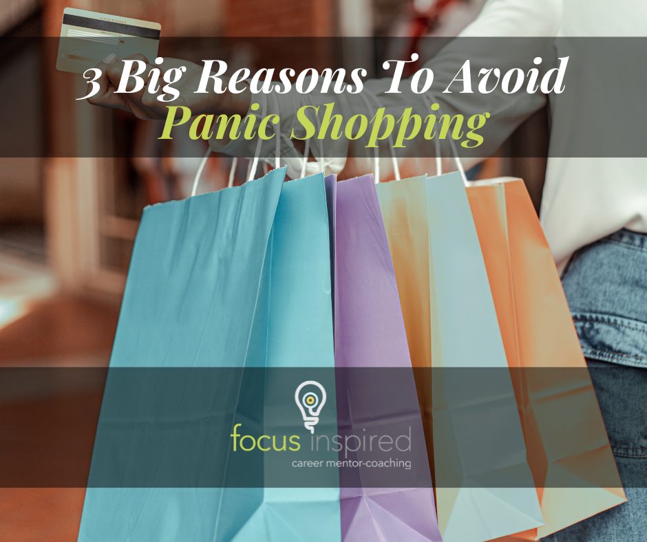 Title Card - 3 Big Reasons To Avoid Panic Shopping