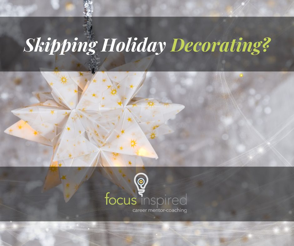Title Card - Skipping Holiday Decorating
