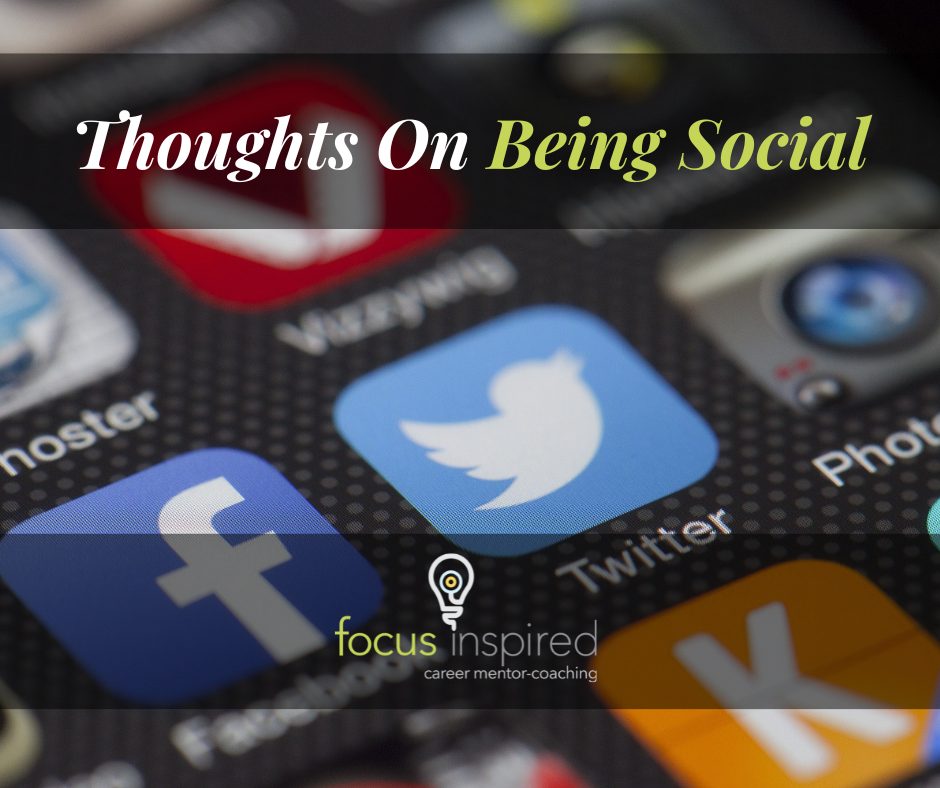 Title Card - Thoughts On Being Social