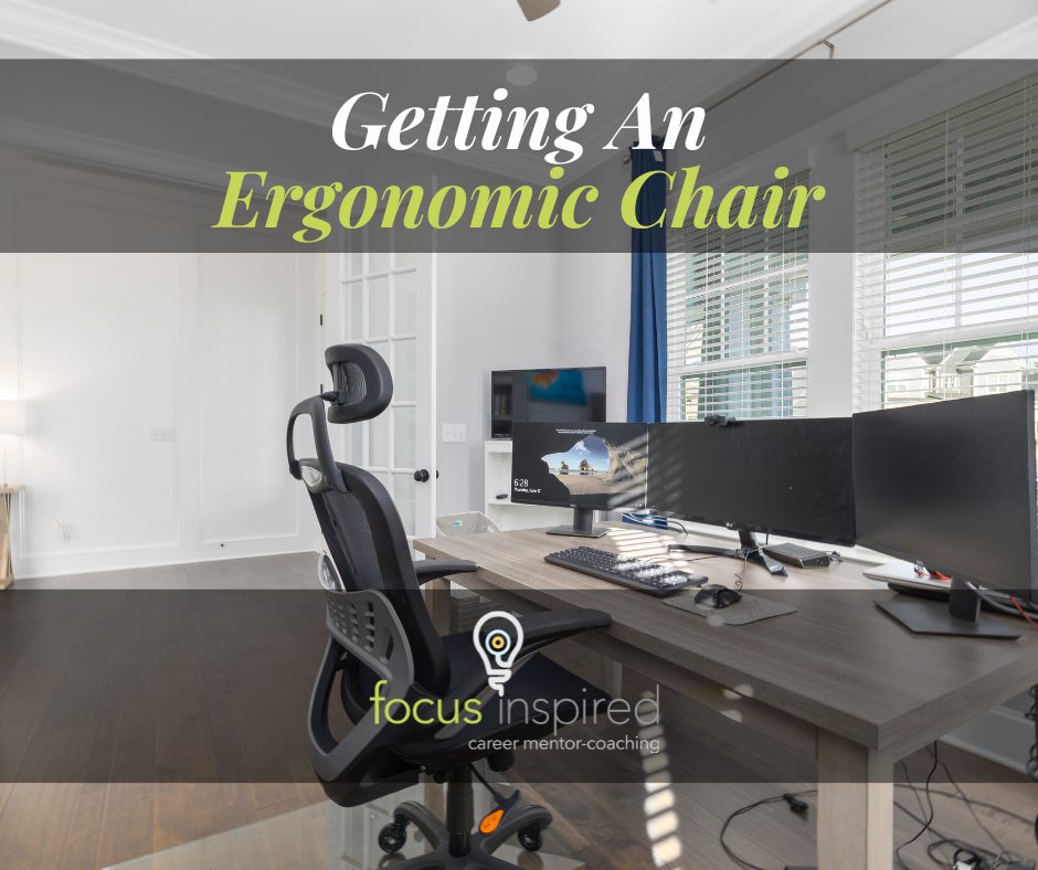 Title Card - Getting An Ergonomic Chair