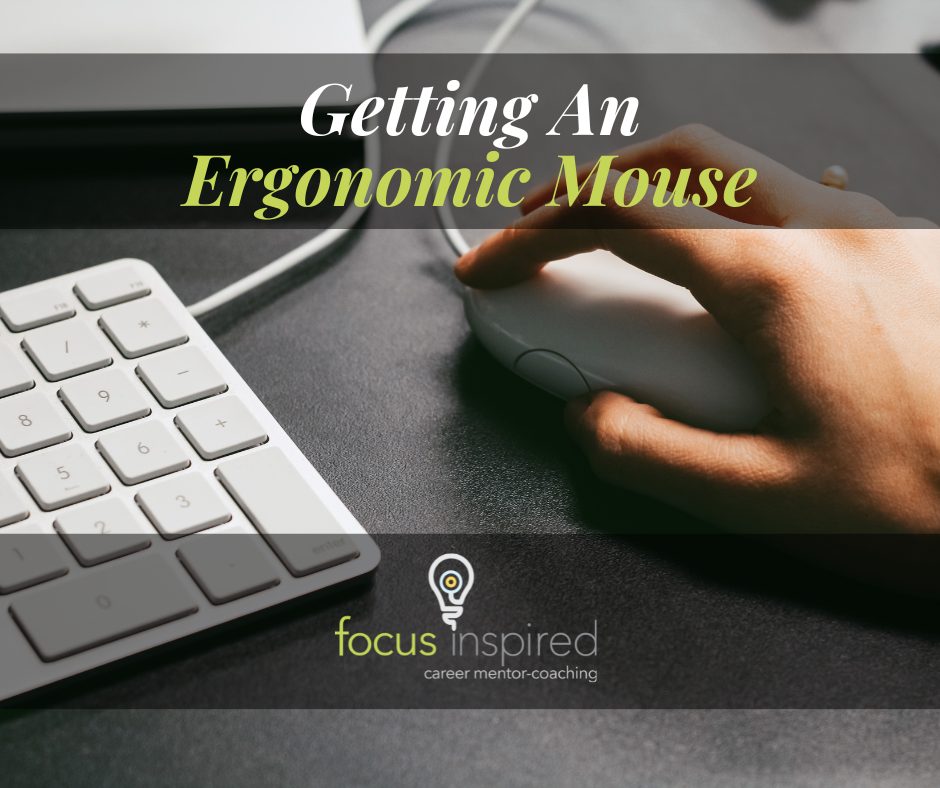 Title Card - Getting An Ergonomic Mouse